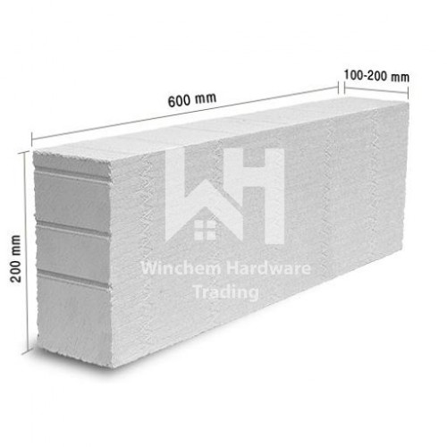 Greencon light Weight Block 600mm X 200mm X 150mm
